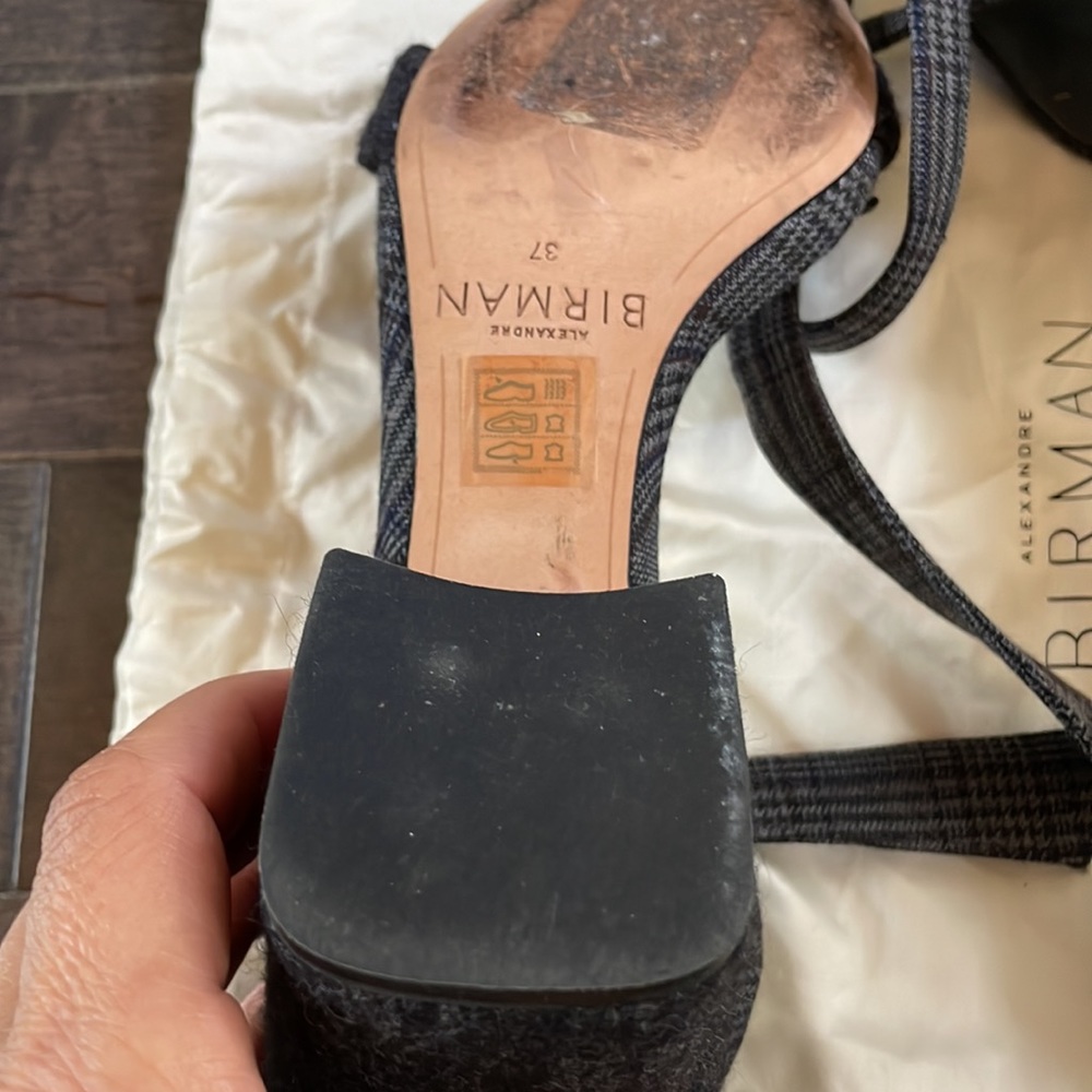alexandre birman clarita 60 block heel size 37  (size 7) - Picture 10 of 15